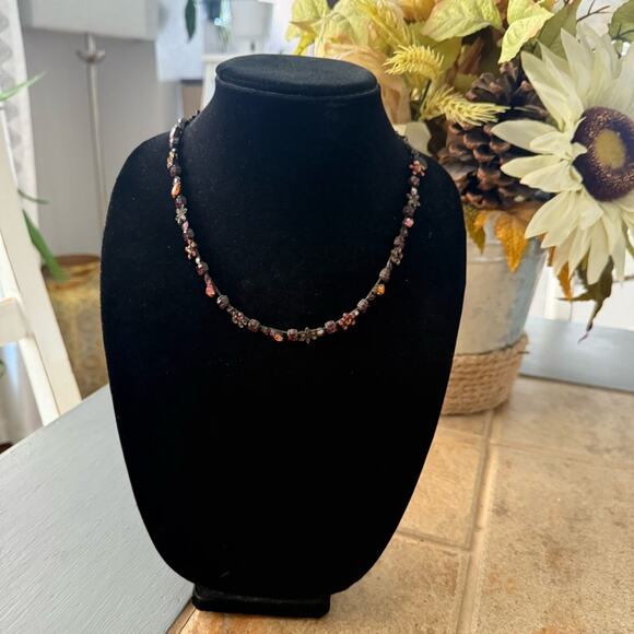 Sorrelli Crystal Brass Tone Necklace - Picture 6 of 11